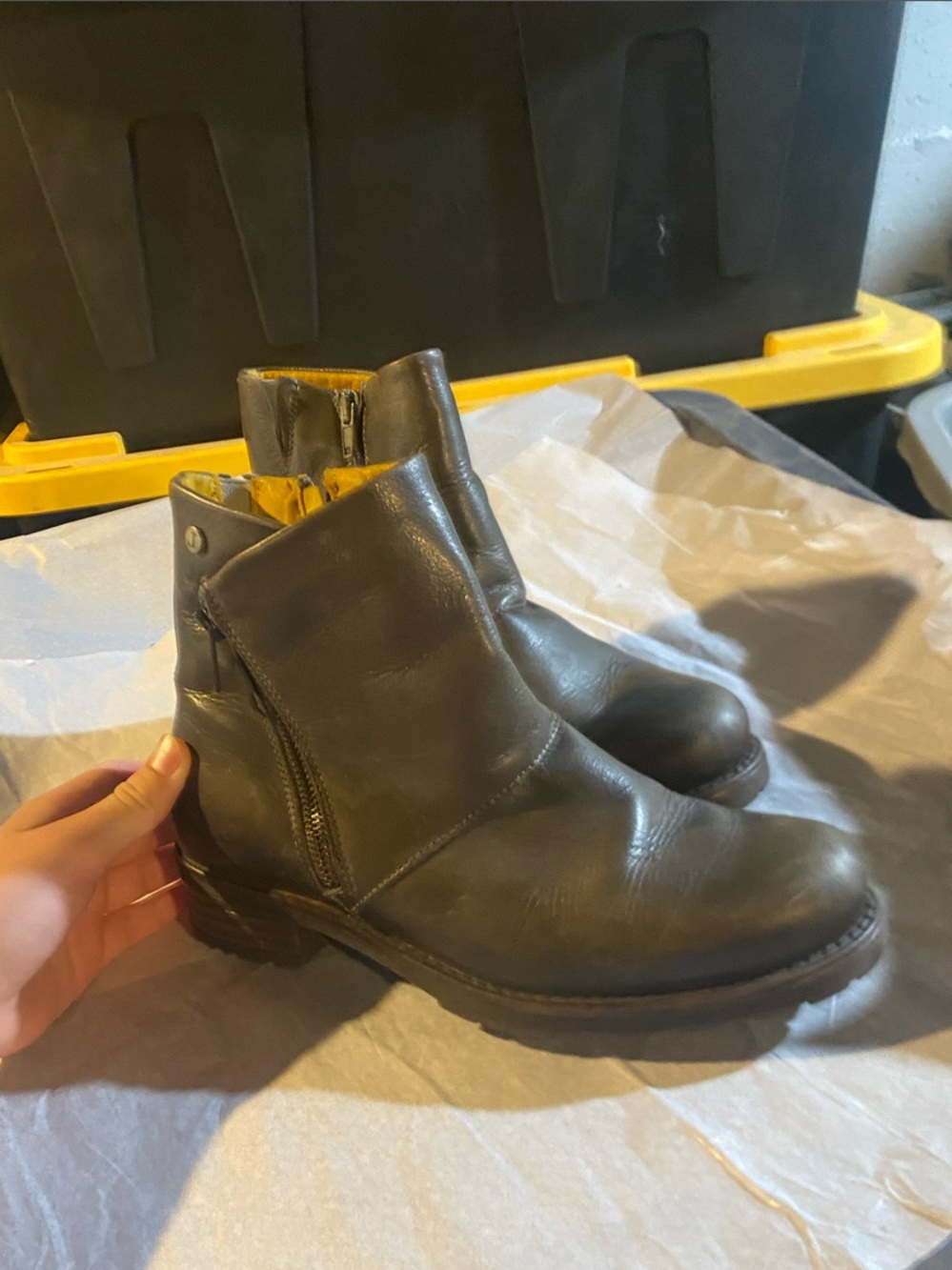 Women’s JAFA Leather Side-Zip Ankle Boots